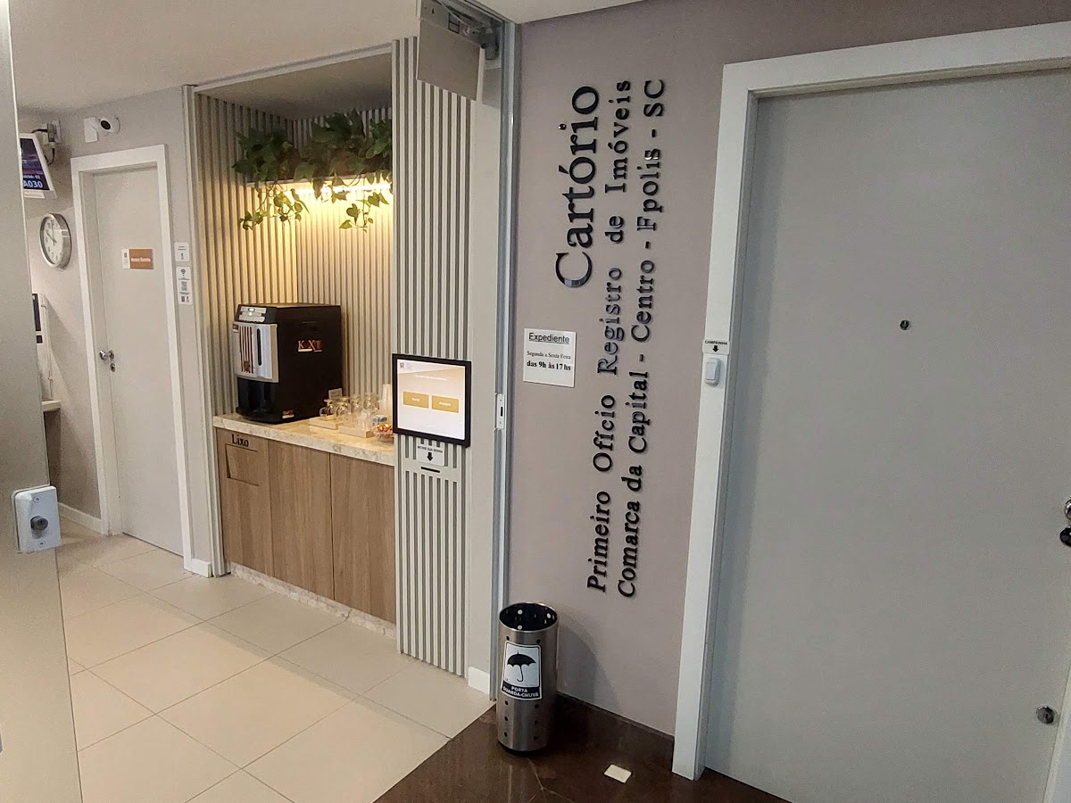 Foto da 1º Ofício de Registro de Imóveis de Florianópolis