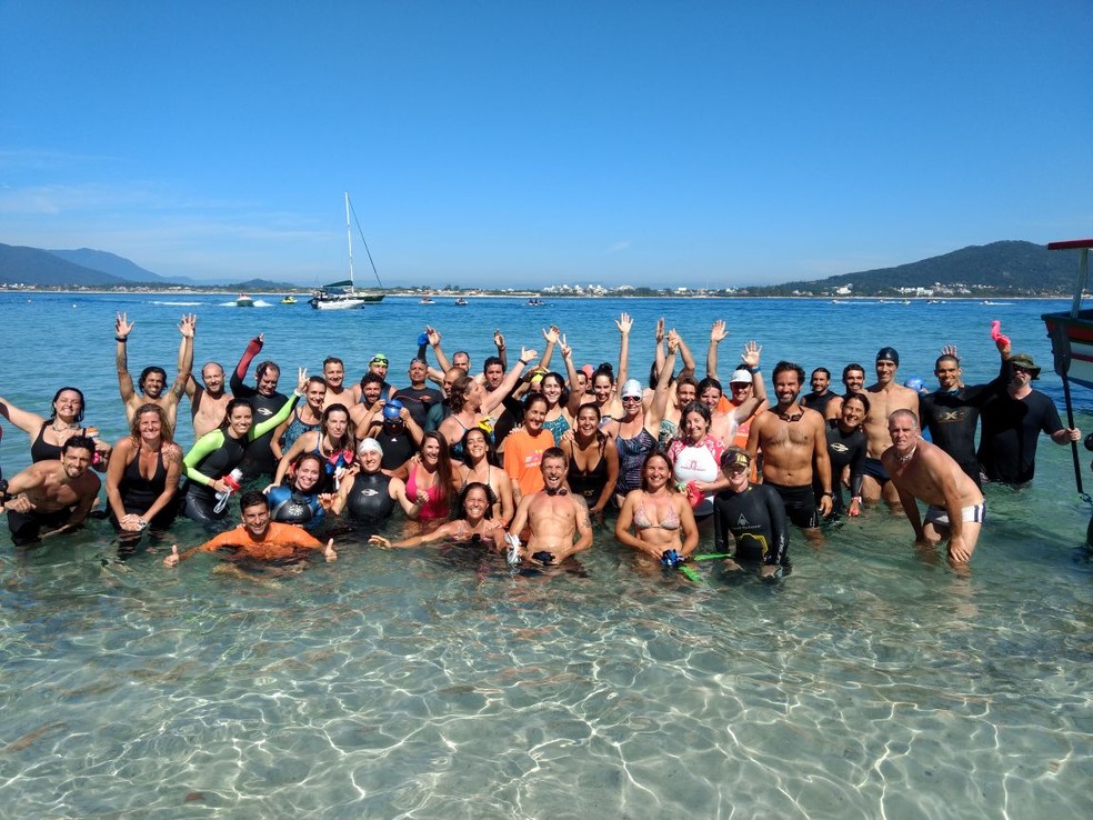 A Mar e Natação em Florianópolis — foto 2