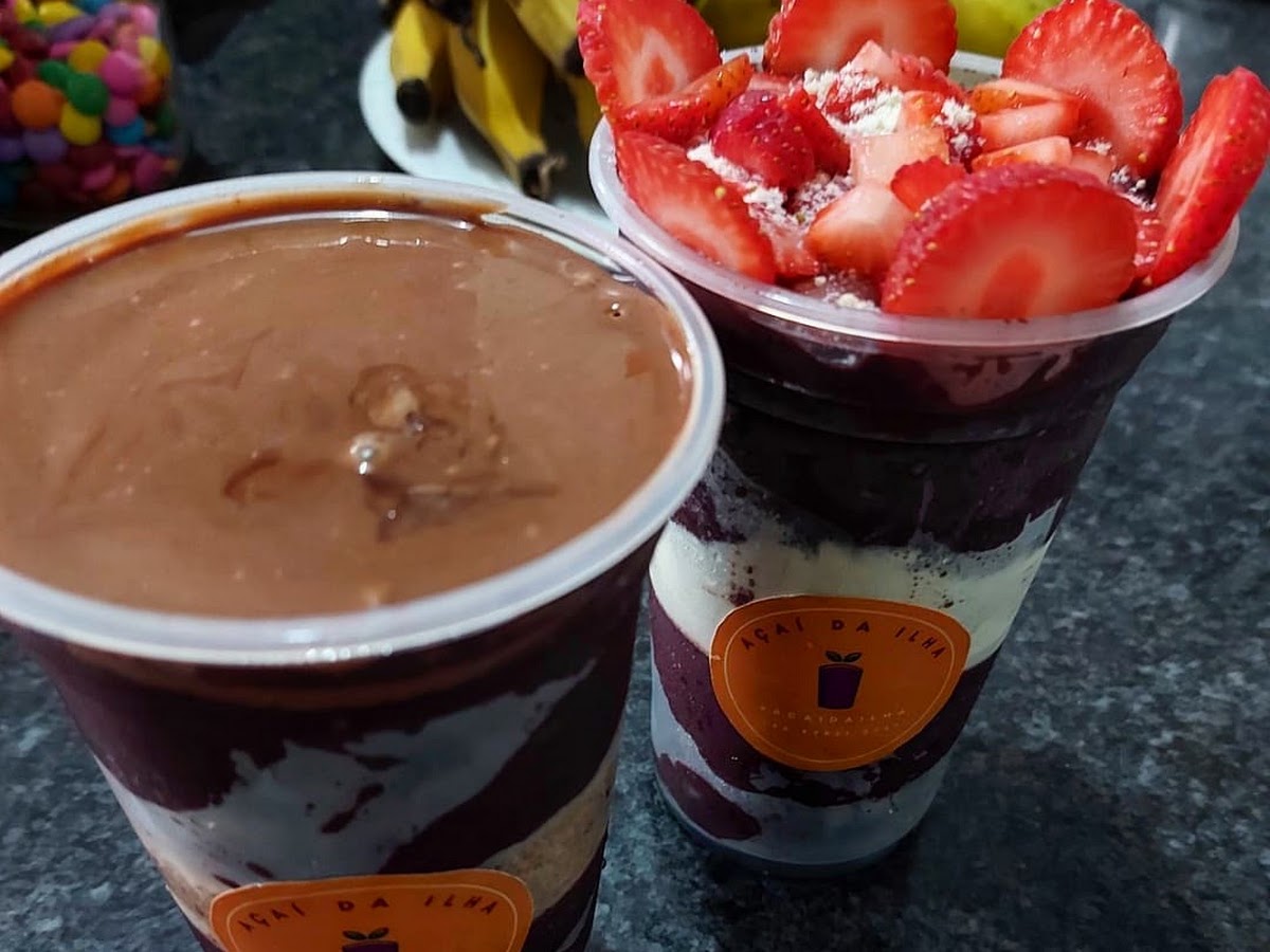 Logo Açaí da Ilha