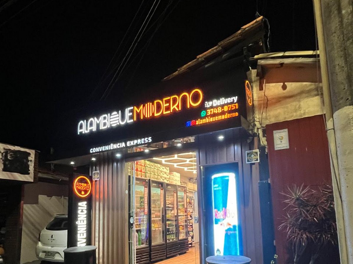 Logo Alambique Moderno Conveniência Lagoa