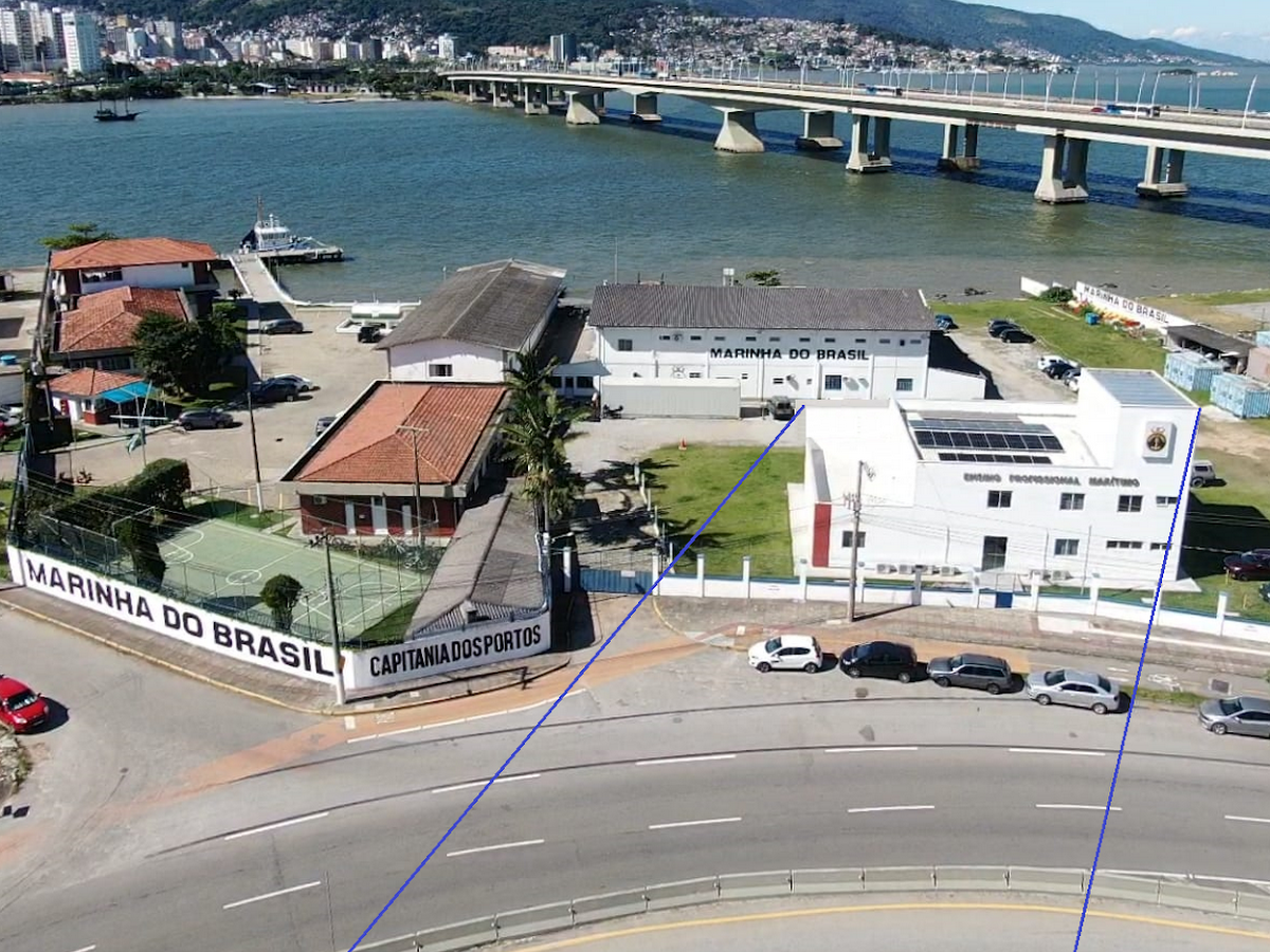 Foto da Capitania dos Portos de Santa Catarina