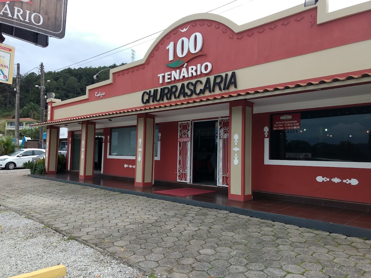 Logo Churrascaria 100Tenário