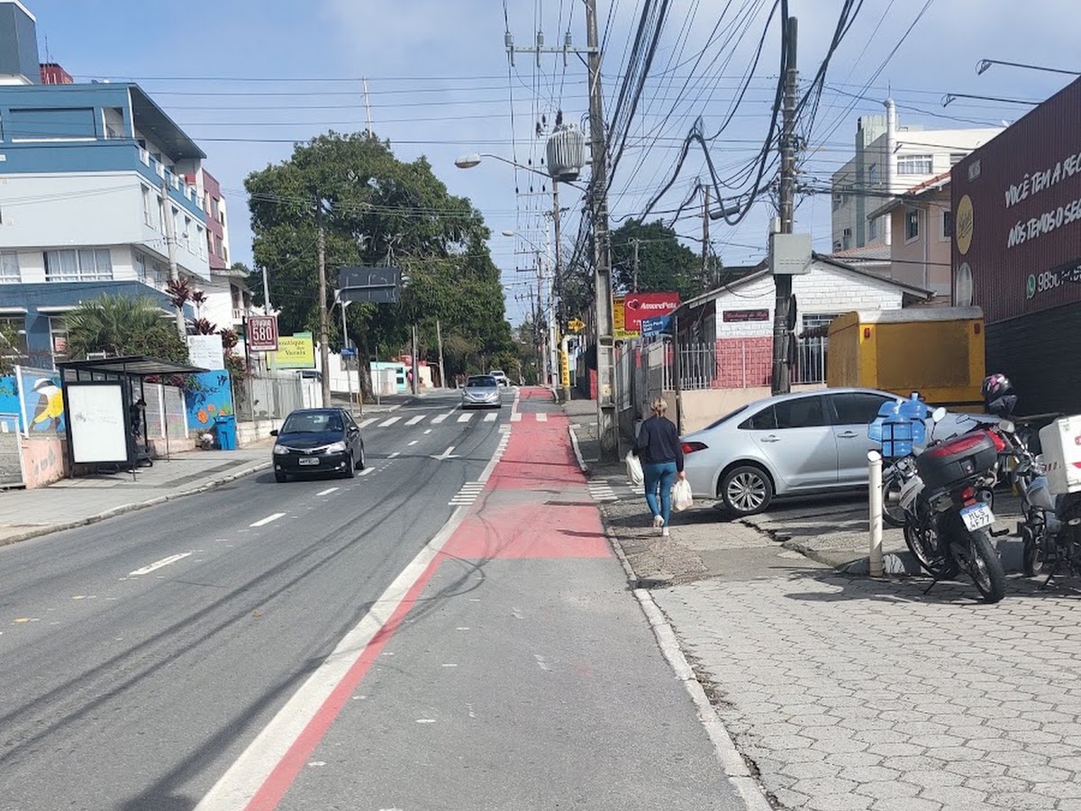 Ciclovia Bairro Pantanal em Florianópolis — foto 1