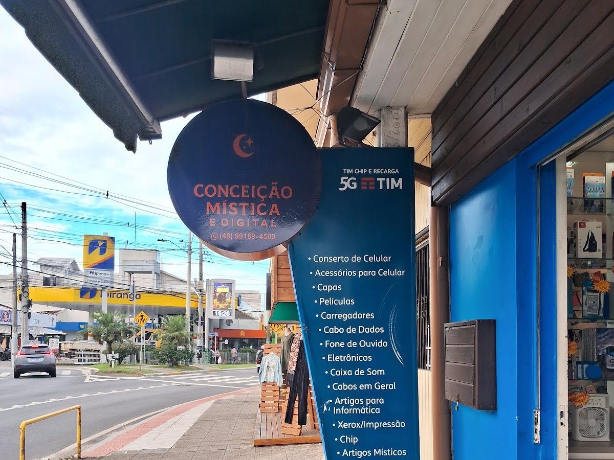 Logo Conceição Mística e Digital - Acessórios para celular, Eletrônicos e Artigos Místicos