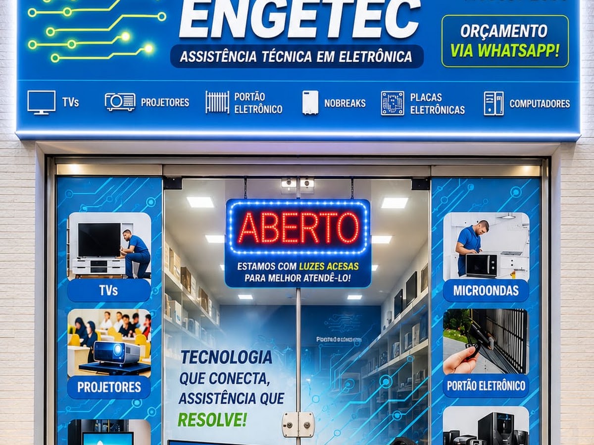 Foto da Eletrônica Engetec Assistência Técnica em eletrônicos na Grande Florianópolis