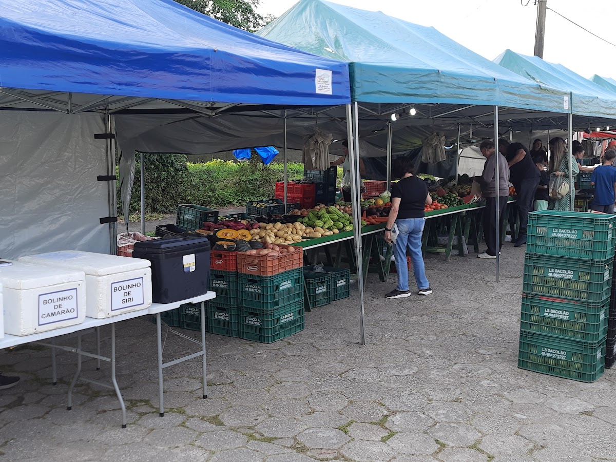 Foto da Feira livre do Leandro aos Sabados