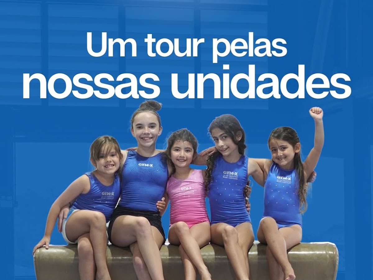 Logo GINÁSTICA ARTÍSTICA/Irano Carvalho-GYM-X Unidade Campeche