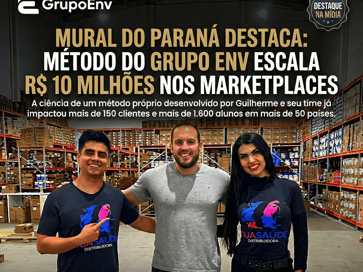 Foto da GrupoEnv — Consultoria para empresas | Marketplaces, GoogleAds, MetaAds, E-commerce, Sites, CRM e IA's 🧲⚡️