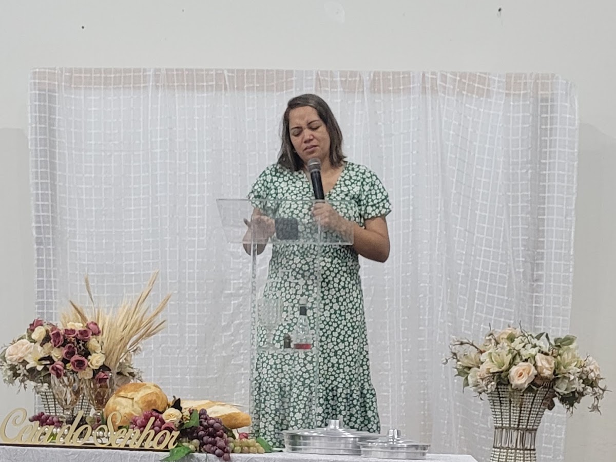 Foto da Igreja Ebenézer Anunciando a Mensagem da Cruz