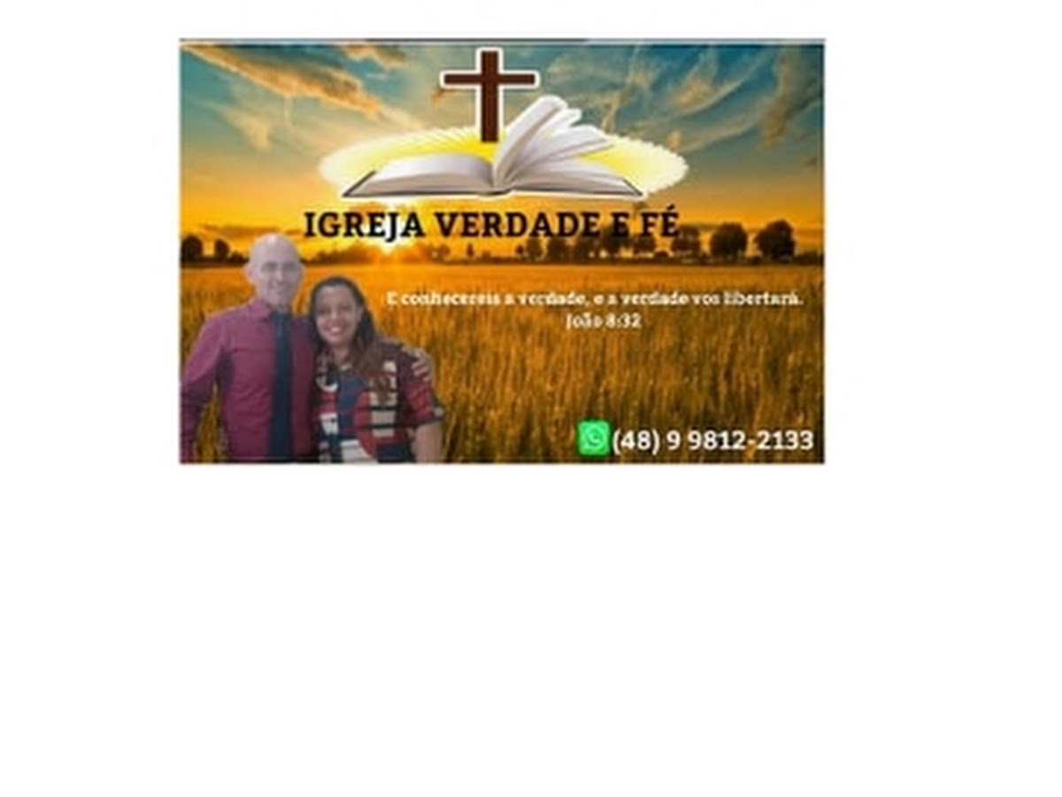Logo igreja verdade e fé
