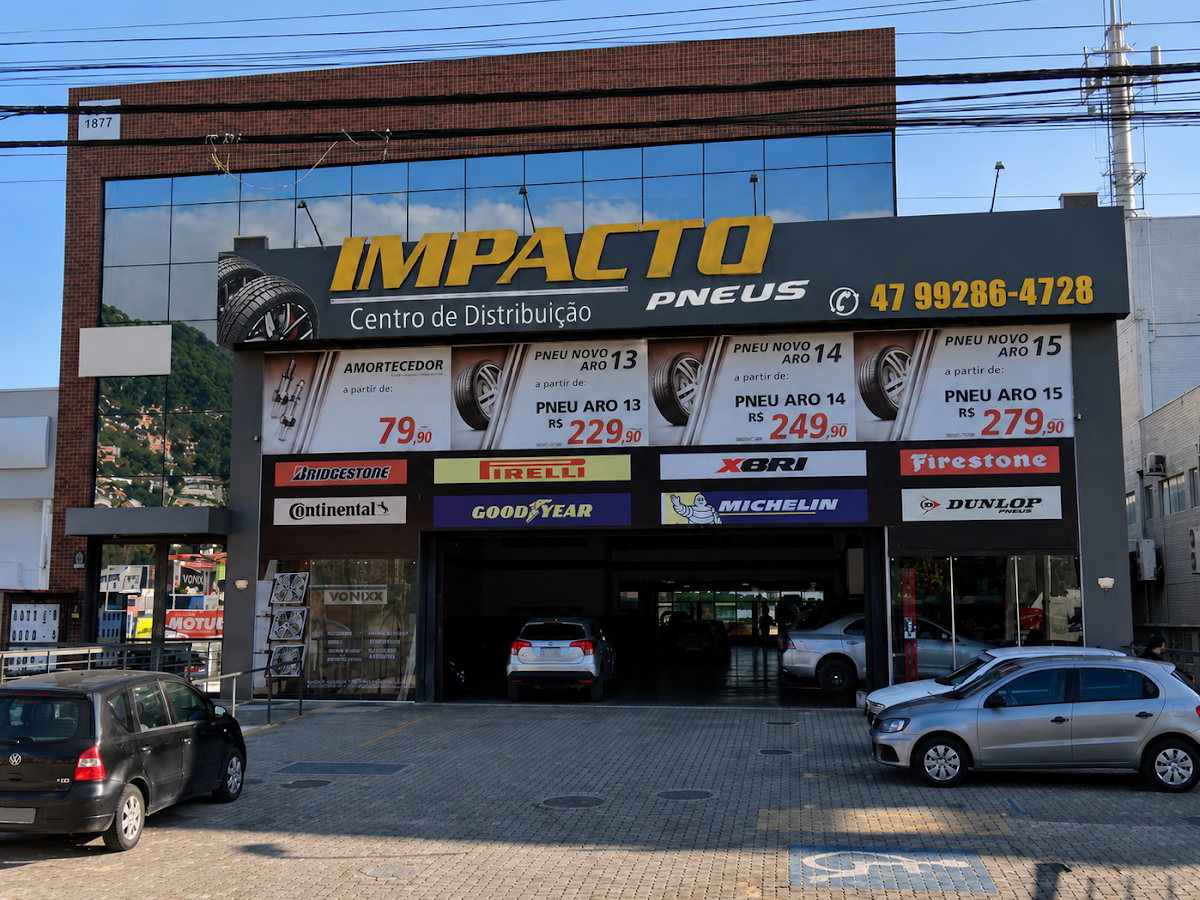 Impacto Prime Florianópolis - Pneus, Oficina e Troca de Óleo em Florianópolis — foto 4