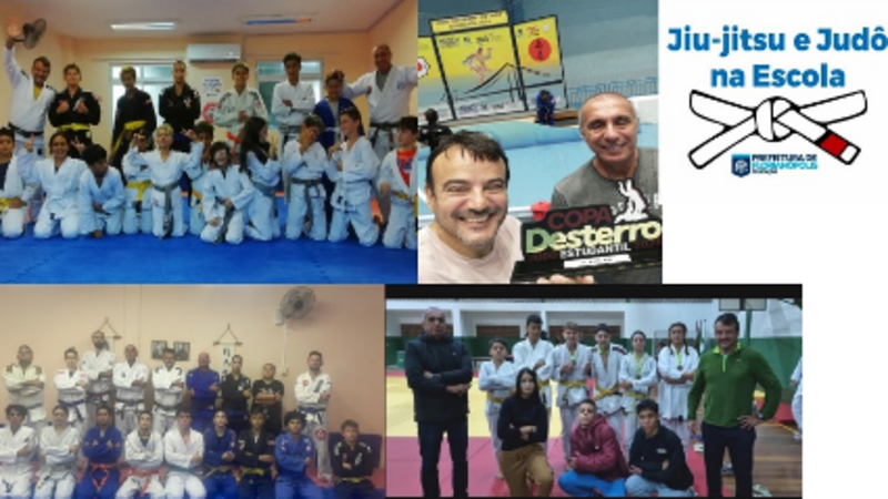 JIU-JITSU E JUDO NA ESCOLA em Florianópolis — foto 1