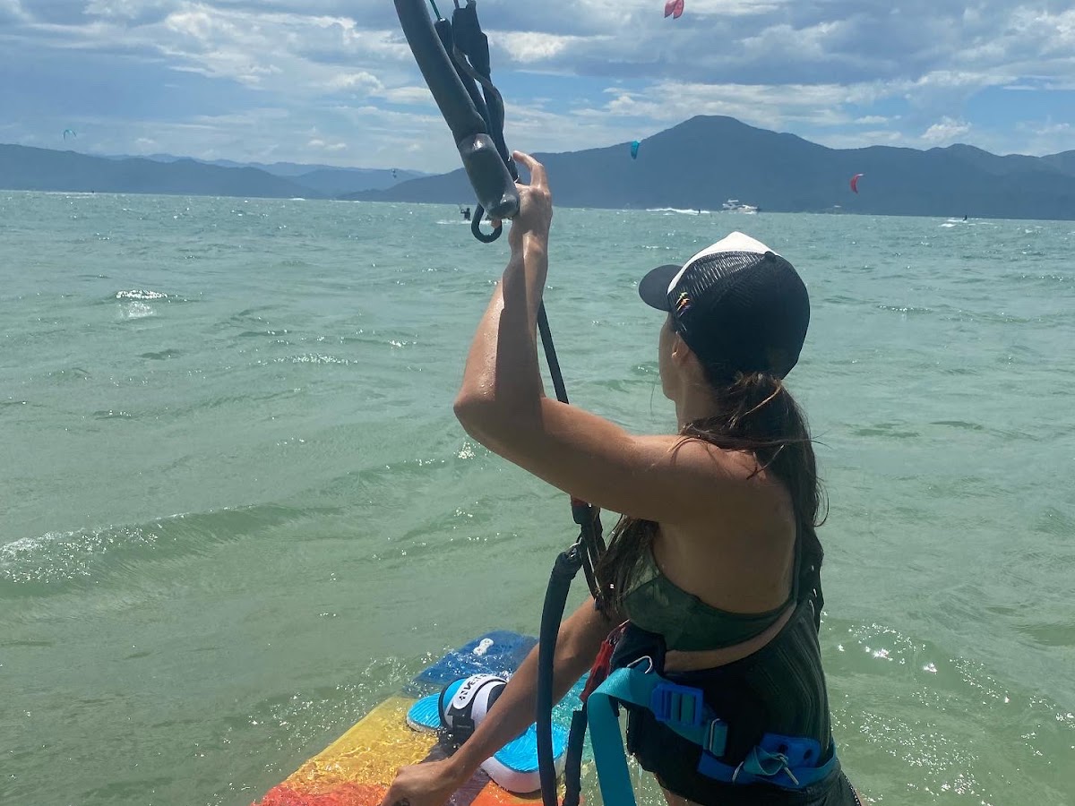 Foto da Kiteclass escola de kitesurf - aulas de kitesurf Florianópolis