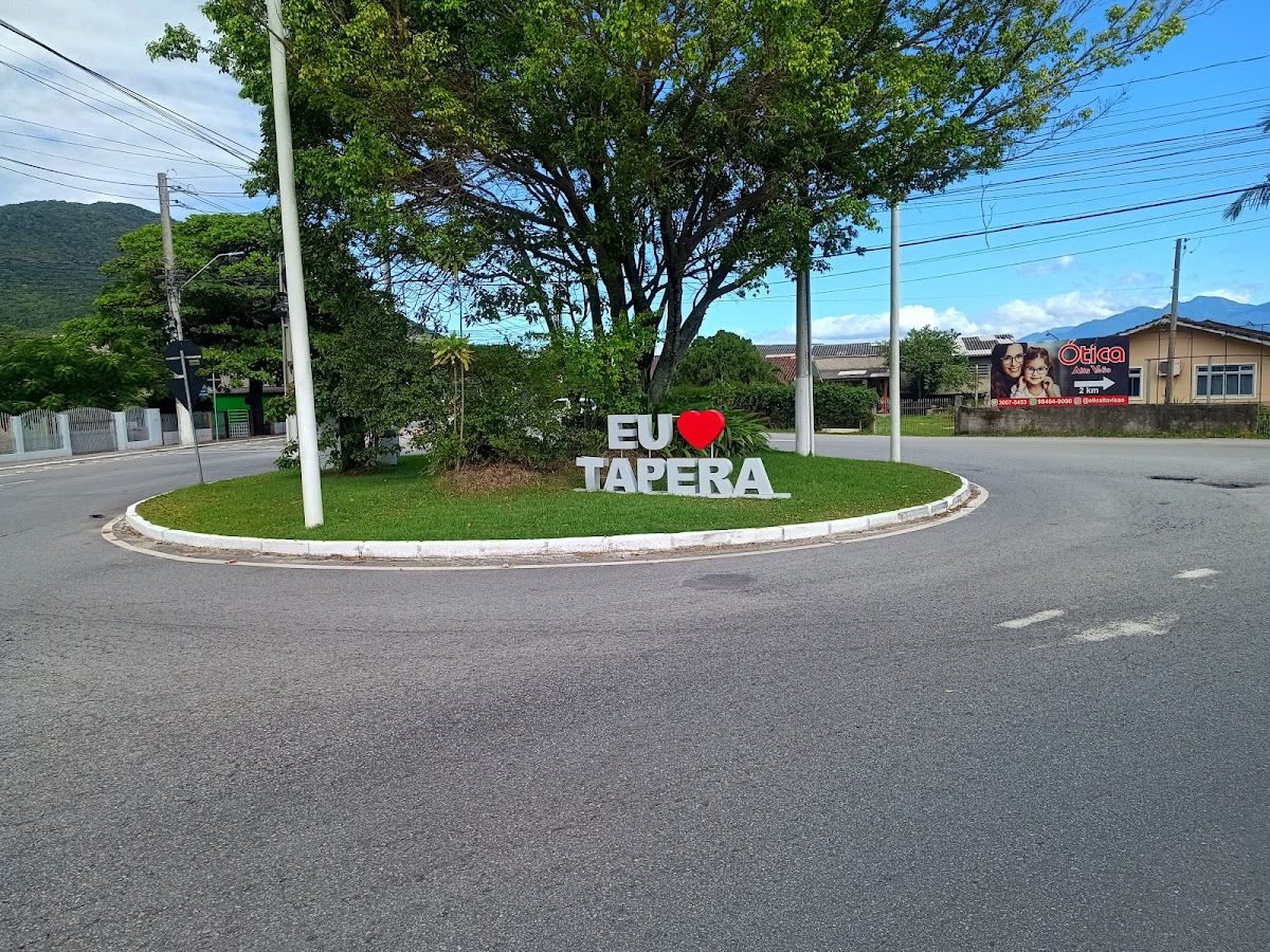 Logo Letreiro EU ♥️ TAPERA