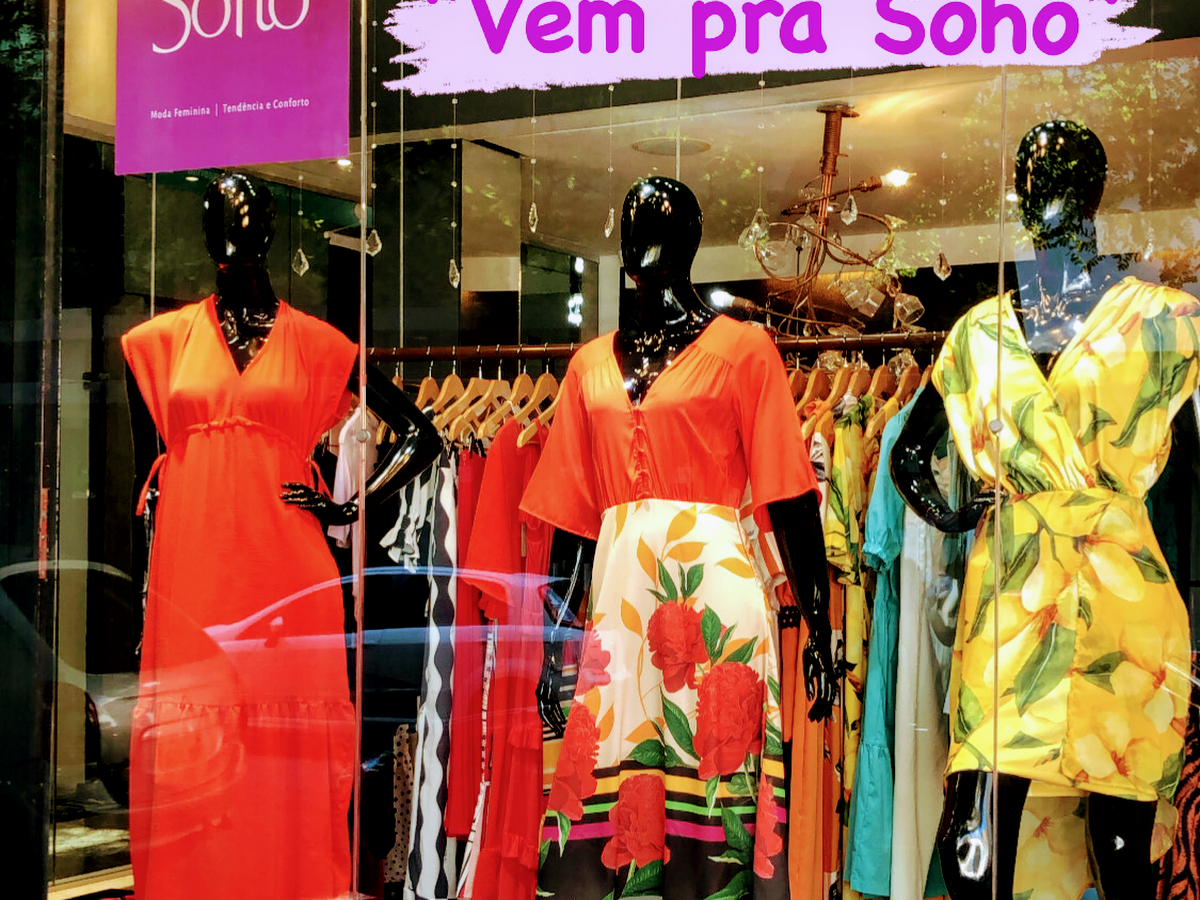 Logo Loja Soho Moda Feminina/Casual Chique