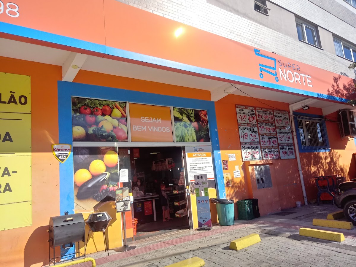 Logo Mercado Super Norte Vargem do Bom Jesus