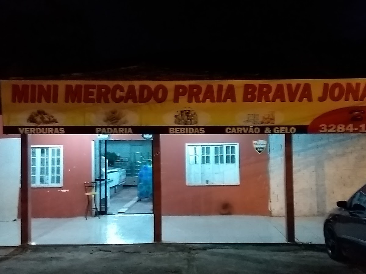 Logo Mini mercado praia brava jonas