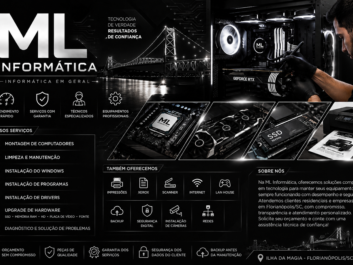 Logo ML informática