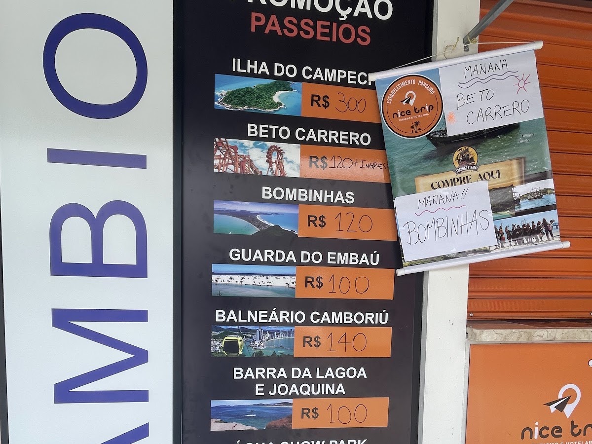 Logo Nice Trip Turismo loja 02 - Agência de turismo em Canasvieiras
