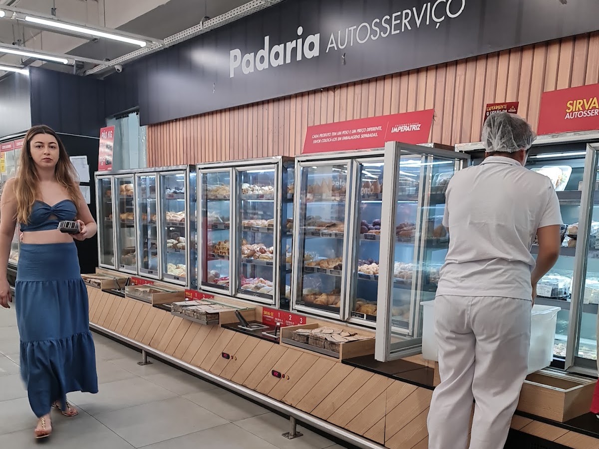 Foto da Padaria do supermercado Imperatriz - Panificadora Pães