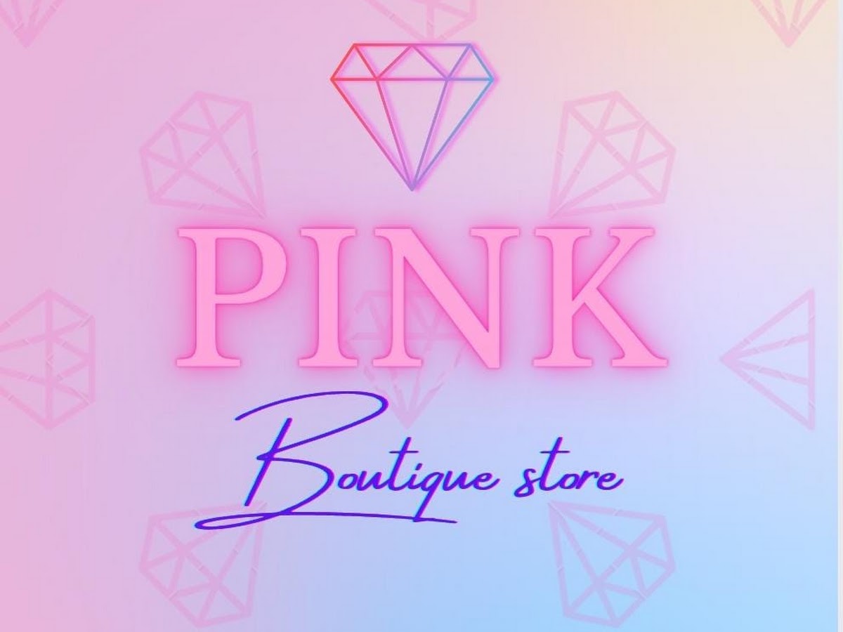 Logo Pink boutique store