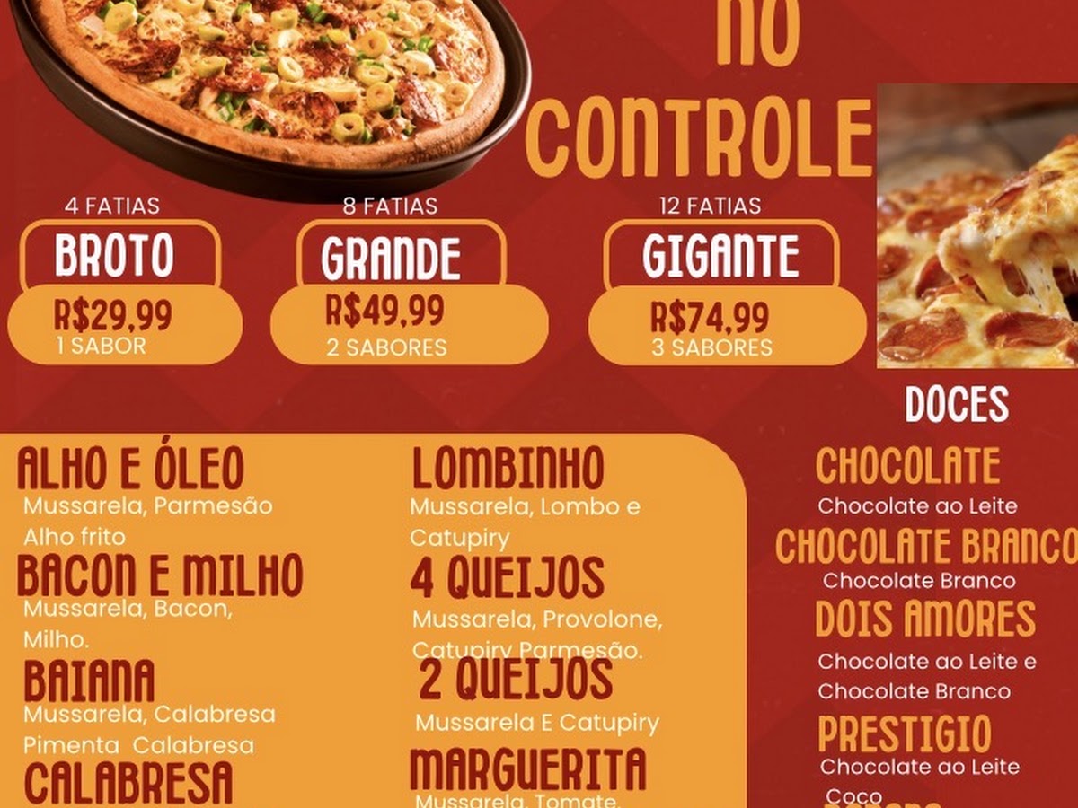Logo Pizzaria NO CONTROLE