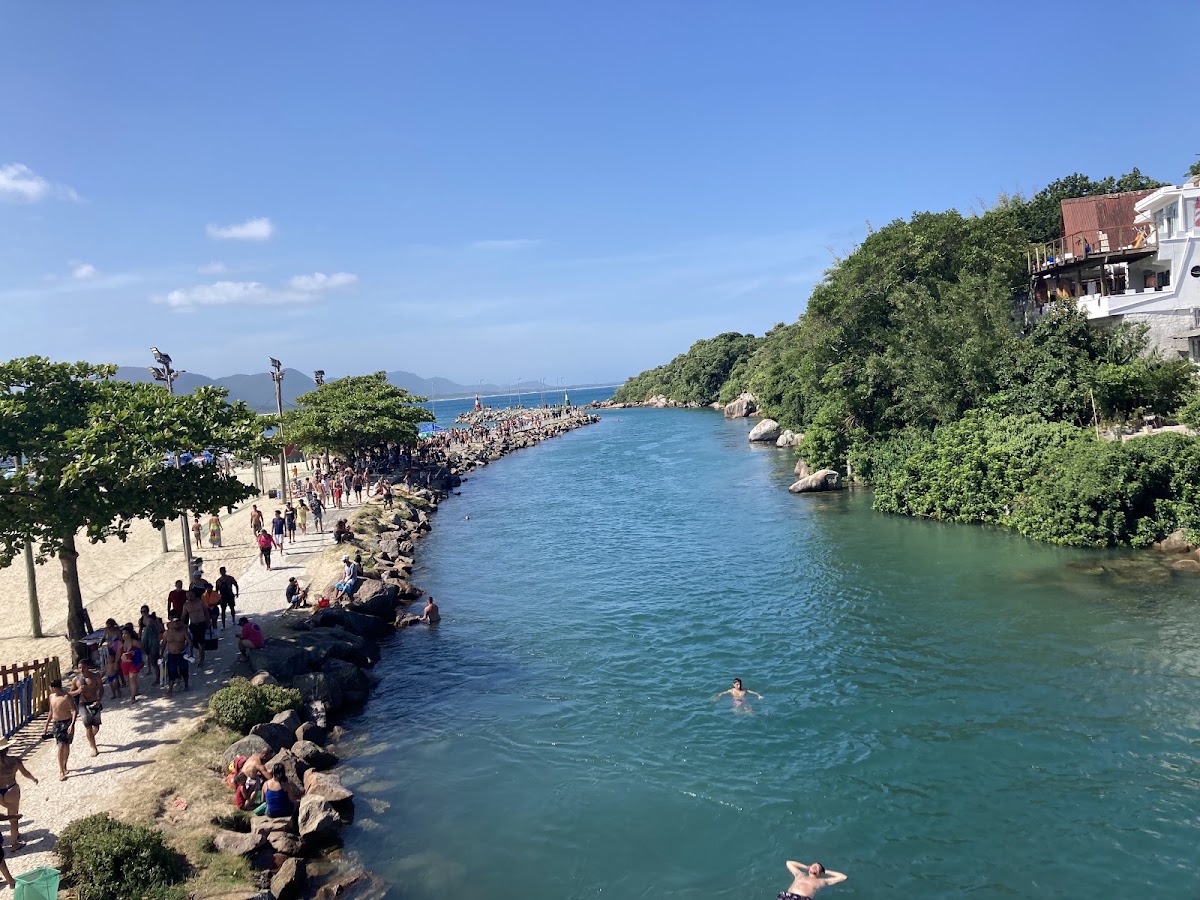 Ponte Pênsil Barra da Lagoa em Florianópolis — foto 1