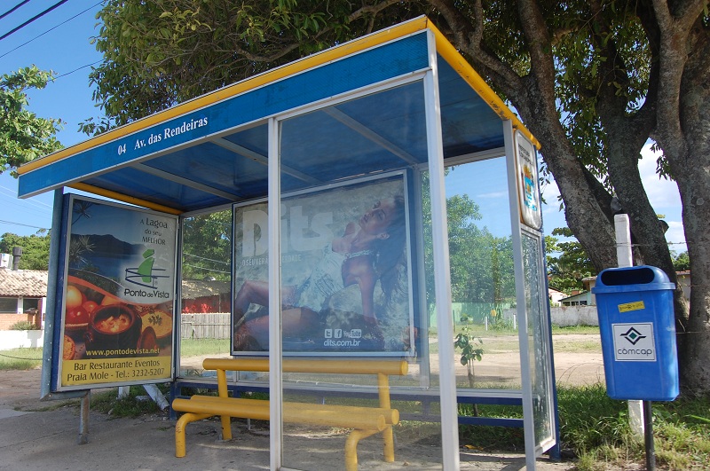 Ponto de ônibus em Florianópolis — foto 2