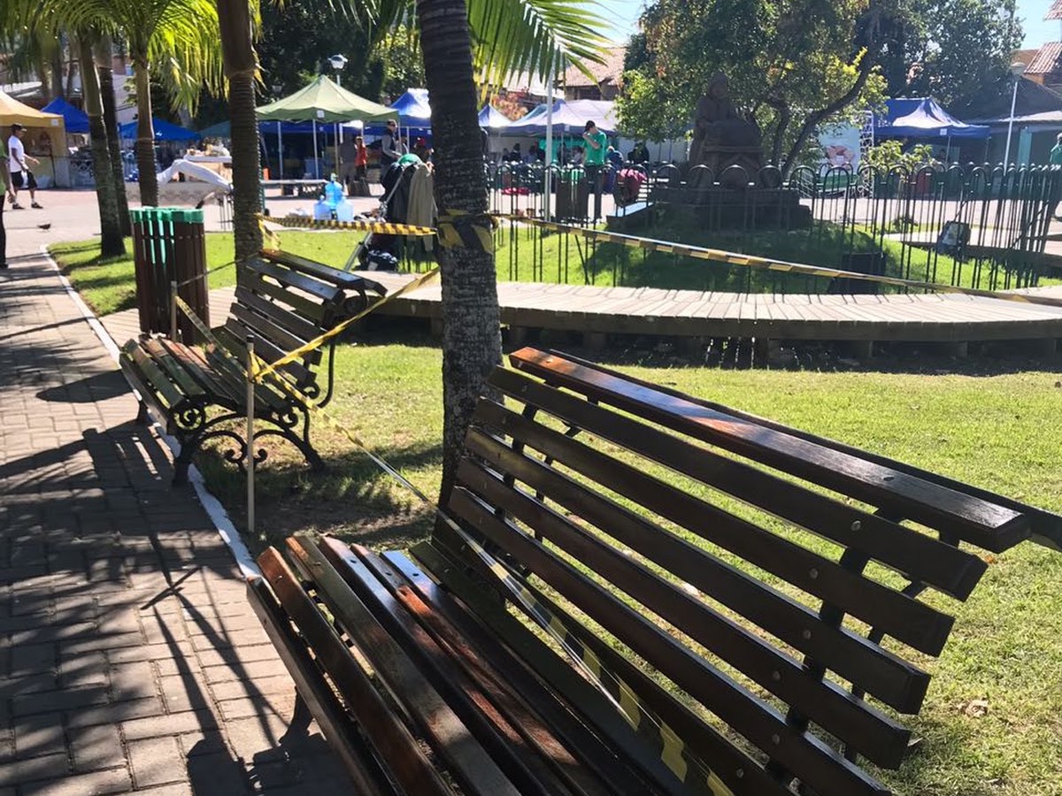 Foto da Praça da Lagoa Bento Silverio