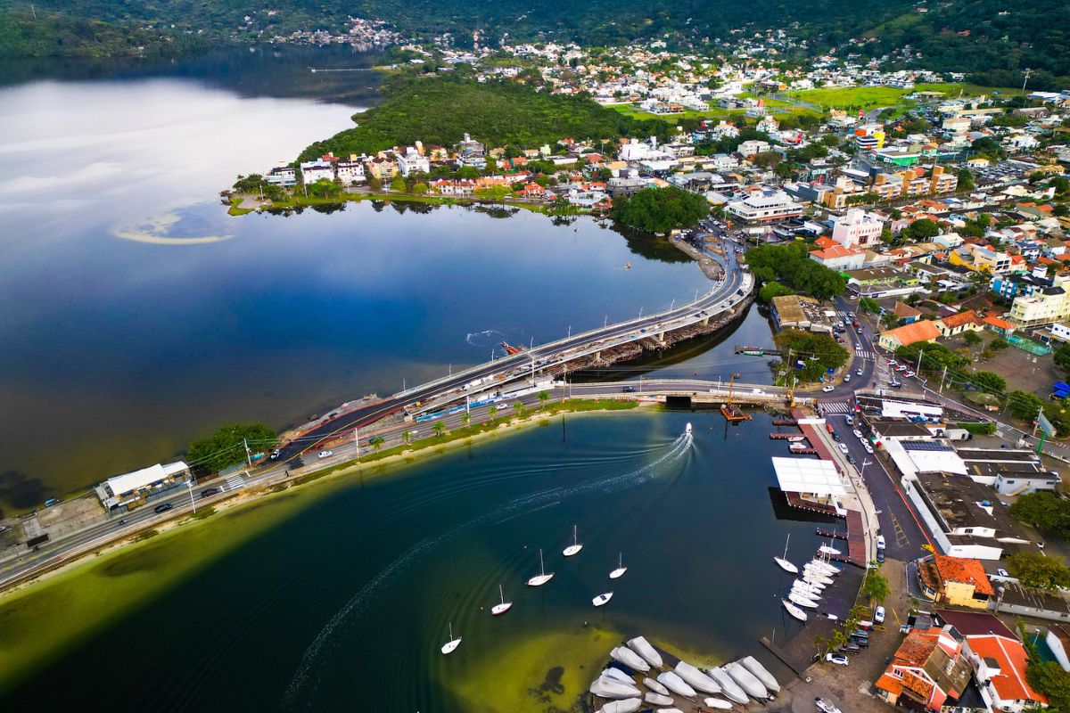 Rotatória Lagoa da Conceição em Florianópolis — foto 2