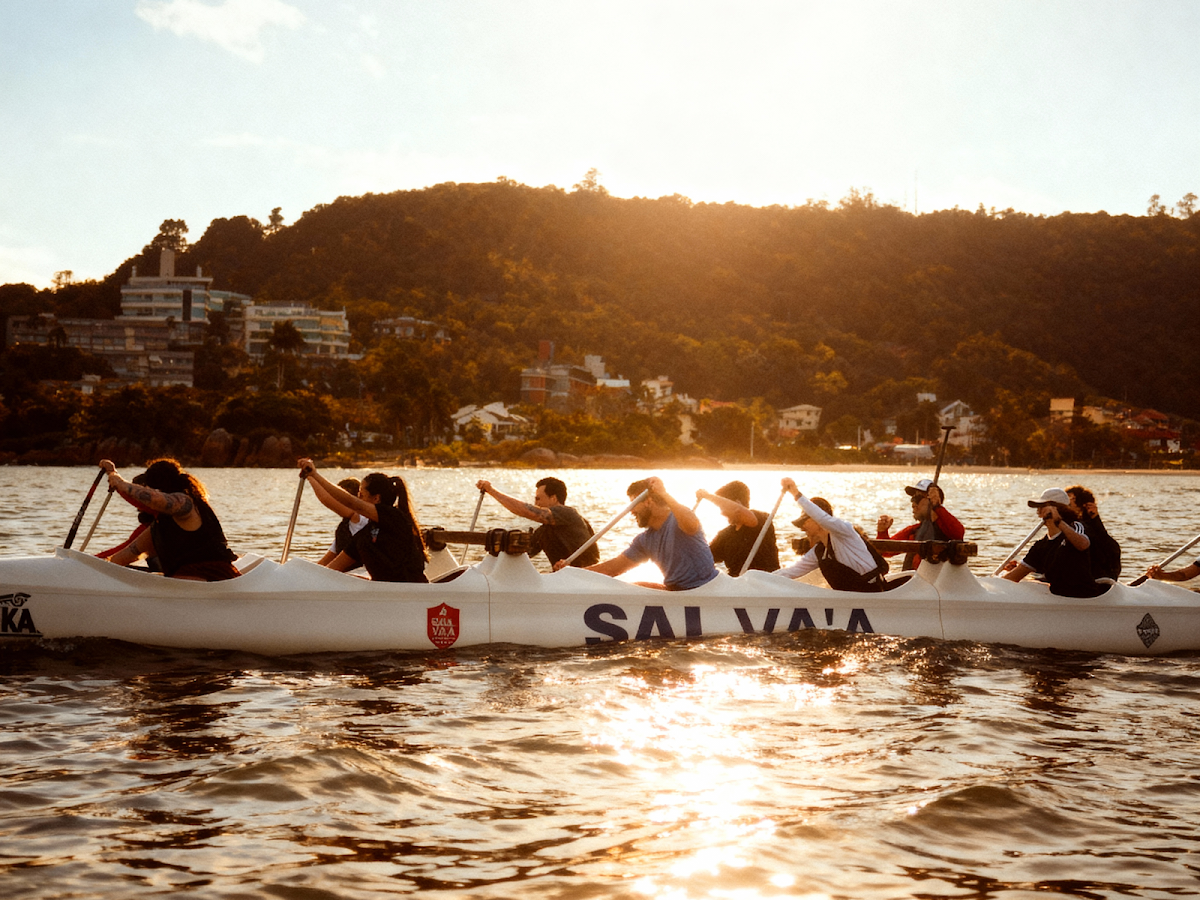 SAL Va'a - Santo Antônio de Lisboa - Canoa Havaiana em Florianópolis em Florianópolis — foto 3