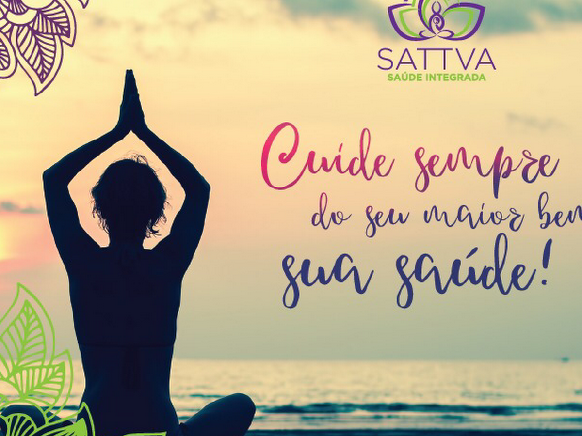 Logo SATTVA SAÚDE INTEGRADA