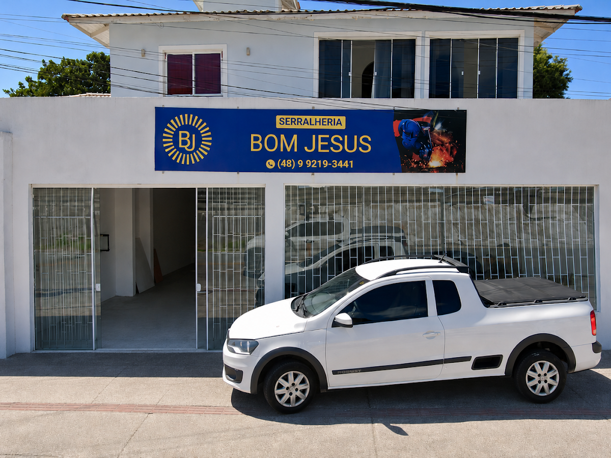 Logo Serralheria Bom Jesus