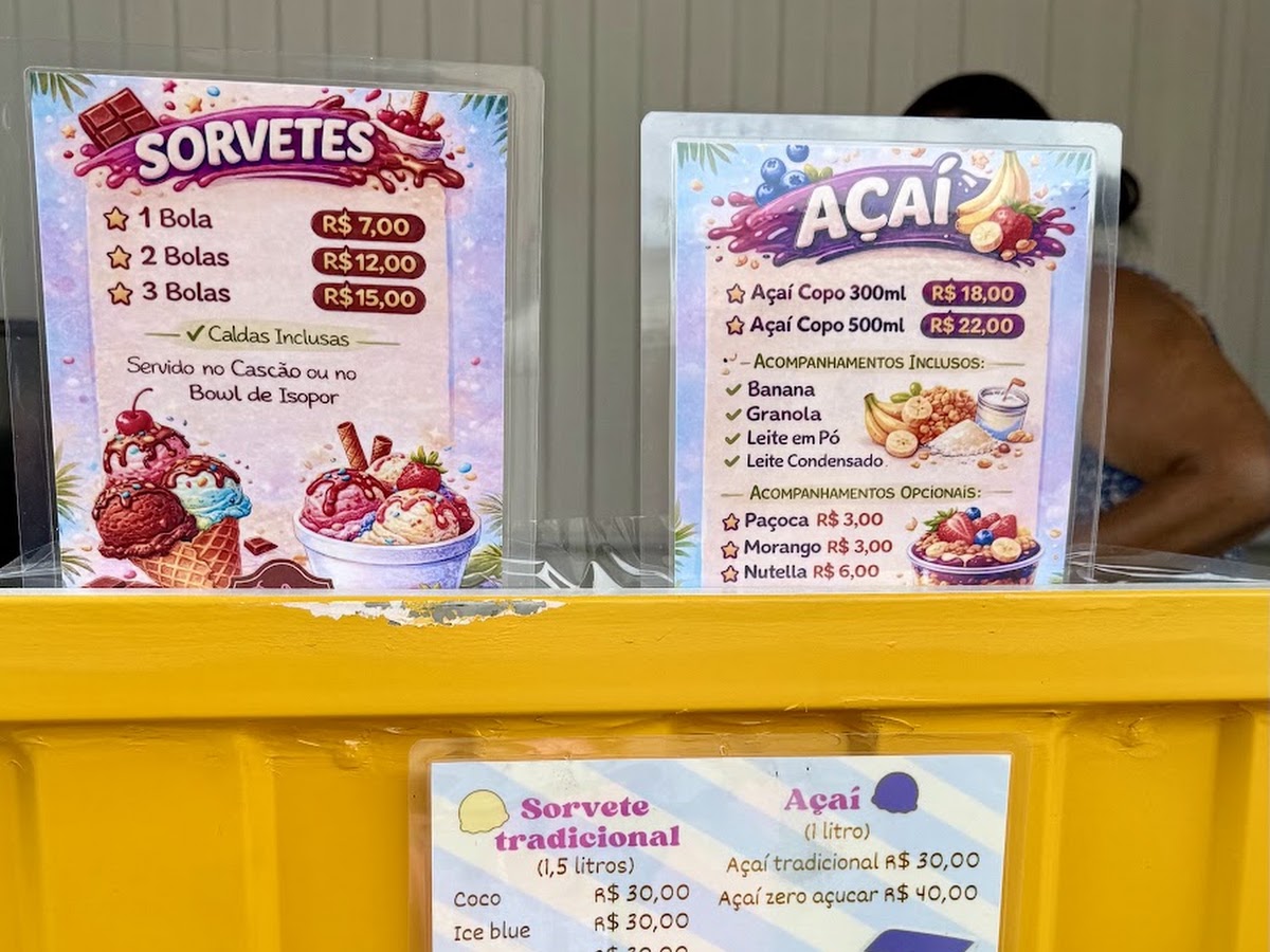 Sorvetes e Açaí Ô Quiridu! em Florianópolis — foto 4