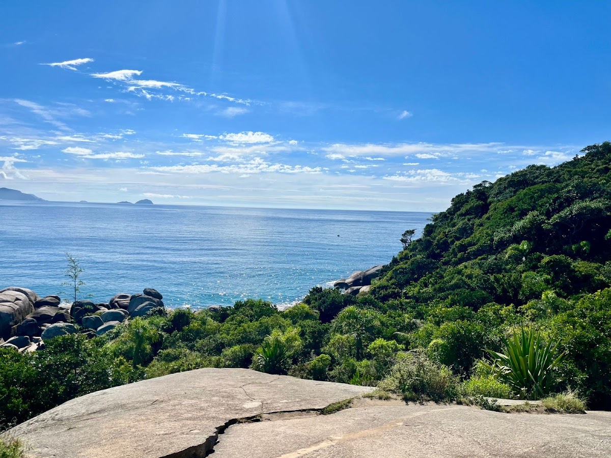 Trilha das piscinas naturais em Florianópolis — foto 1