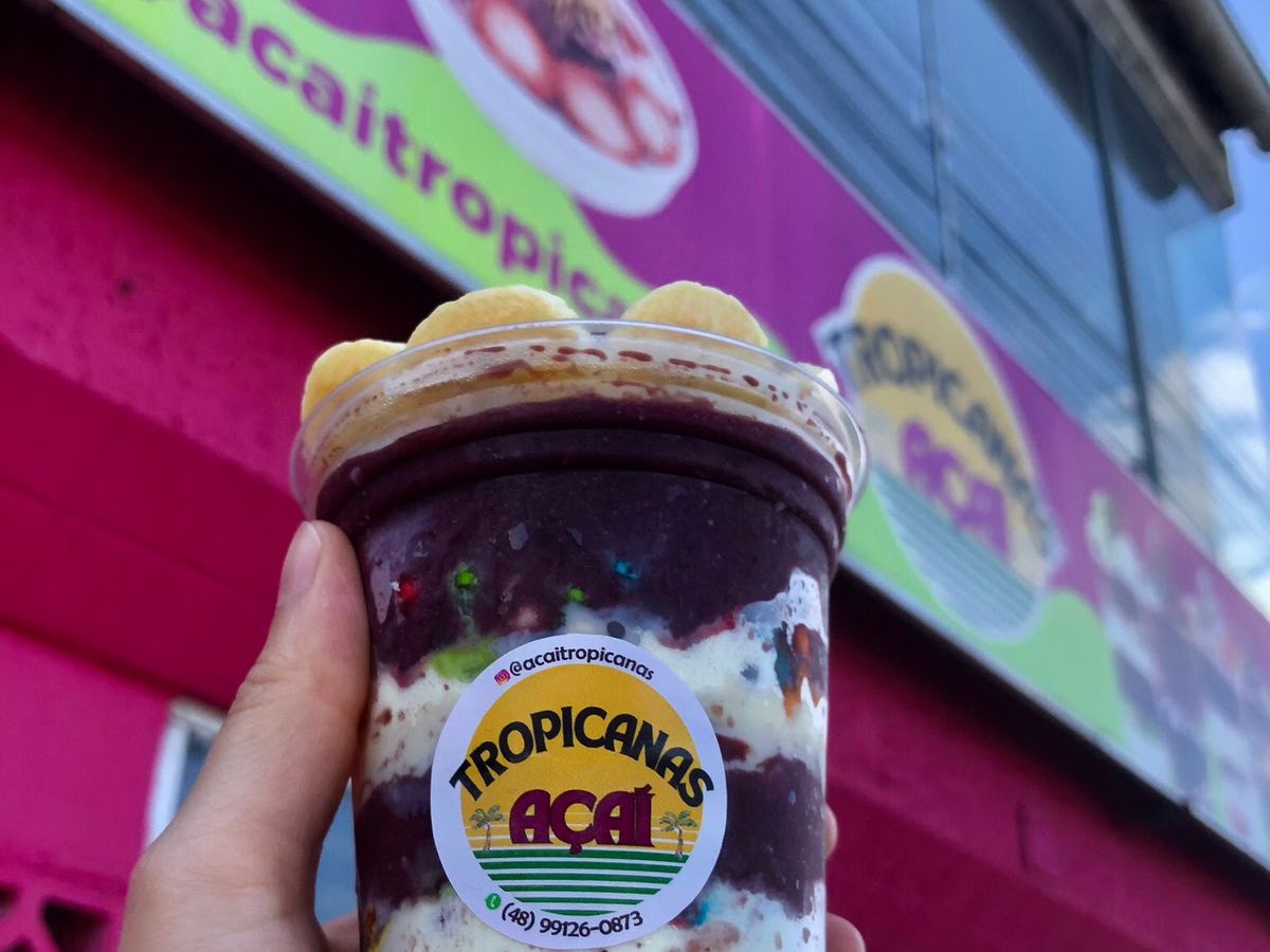 Logo Tropicanas Açaí