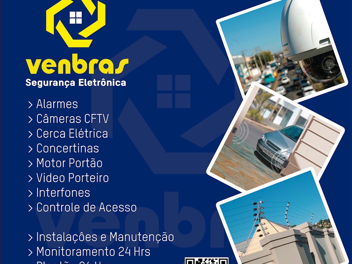 Logo Venbras segurança Elêtronica e Automação