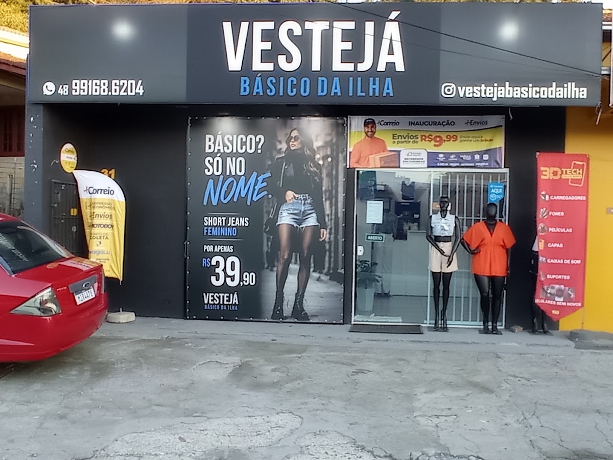Logo VESTEJÁ BÁSICO DA ILHA
