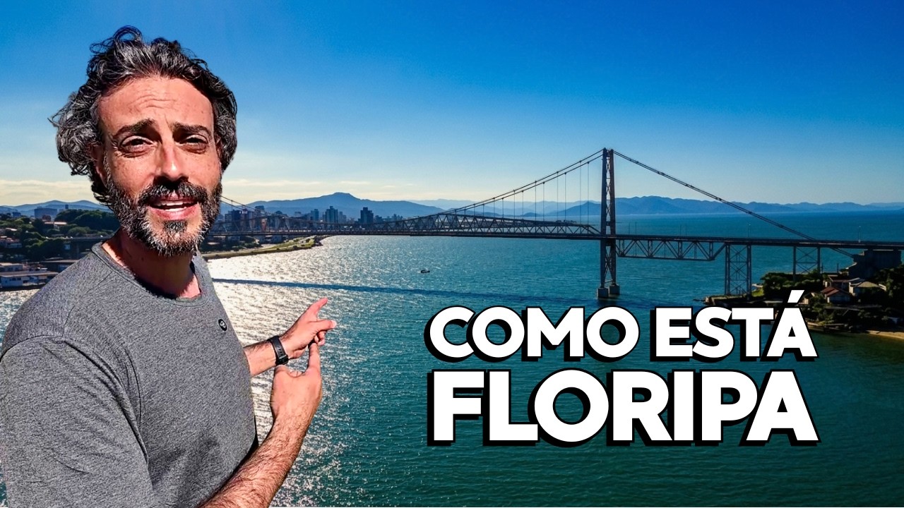 Capa do vídeo FLORIANÓPOLIS está diferente | o que mudou depois de 1 ano, do canal Arthur e Lika na Viagem