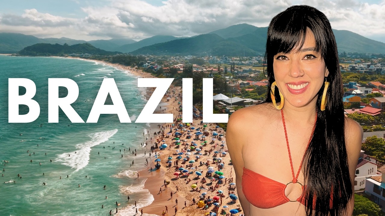 Capa do vídeo BRAZIL'S SAFEST, Most BEAUTIFUL City?? (Florianopolis), do canal Dots on a Map
